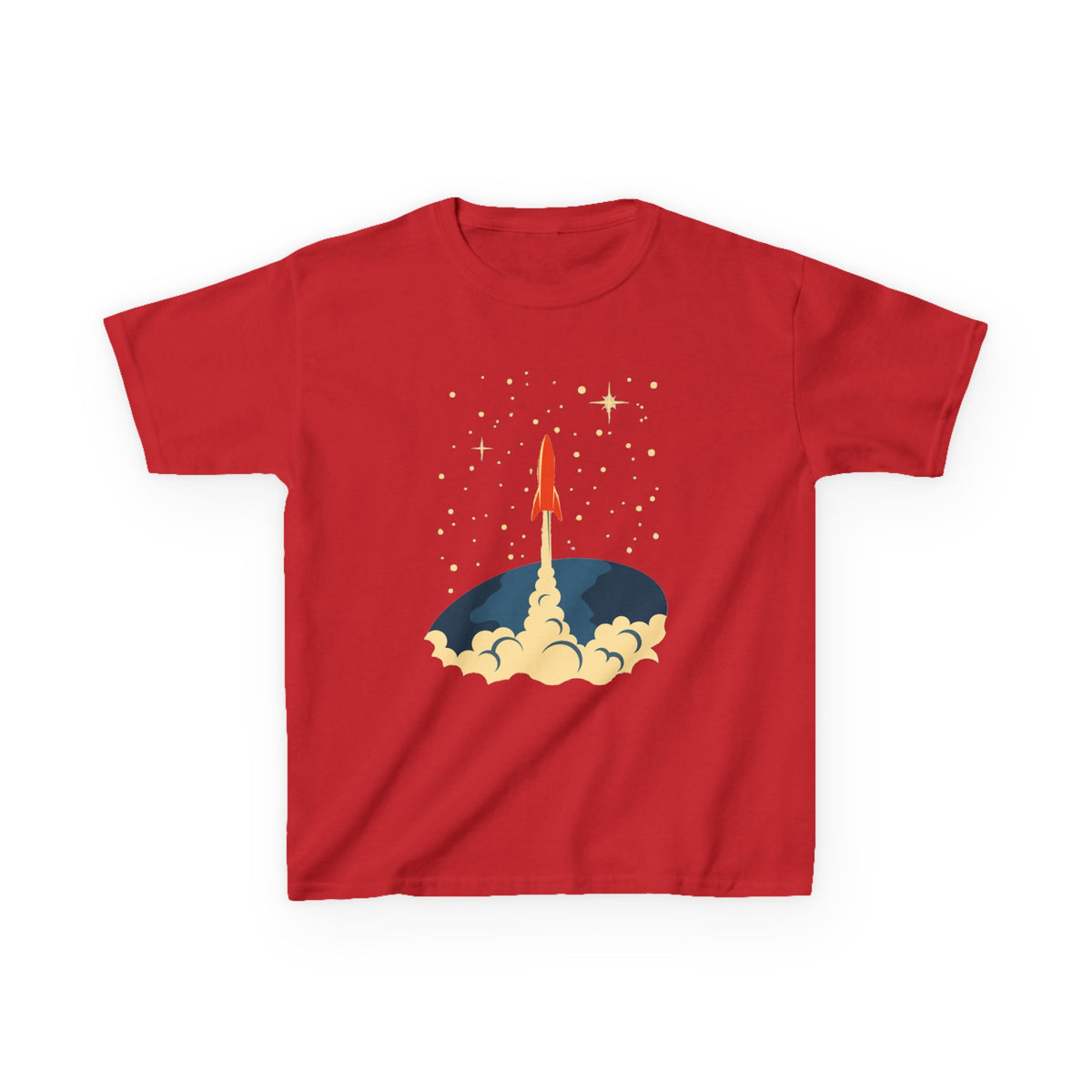 Kids Rocket Launch T-Shirt — Space Adventure Tee for Children