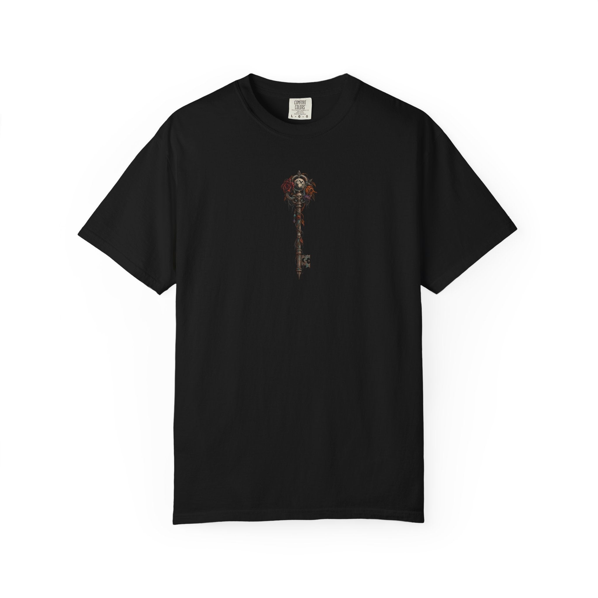 Viva La Noche Skull Rose Halloween Tee