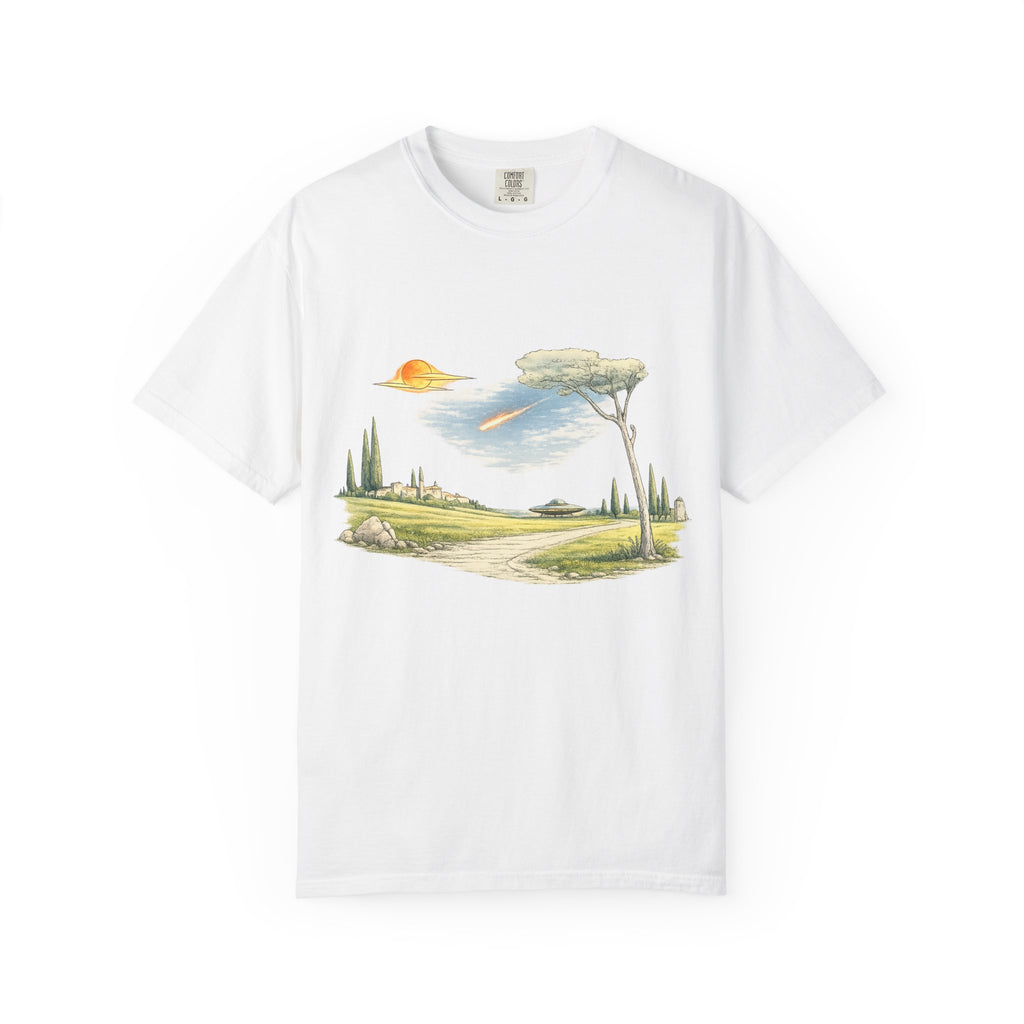 Scenic Sunset Landscape T-Shirt