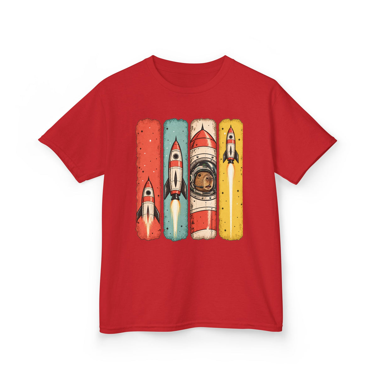 Kids Surfboard Graphic Tee — Vintage Surf Skateboard Design