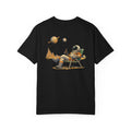 Astronaut Relaxing Tee — Space Lounge Graphic T-Shirt