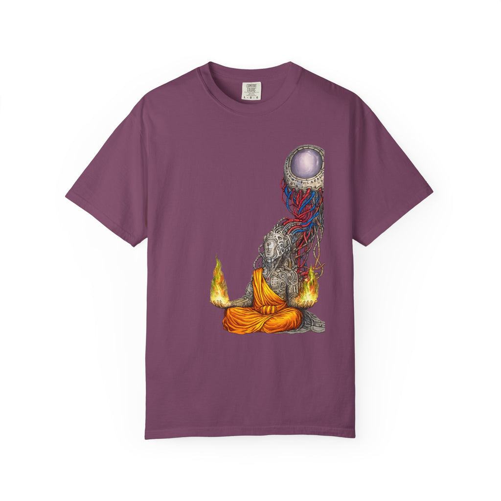 Meditative Buddha T-Shirt — Psychedelic Lotus Mind Graphic Tee