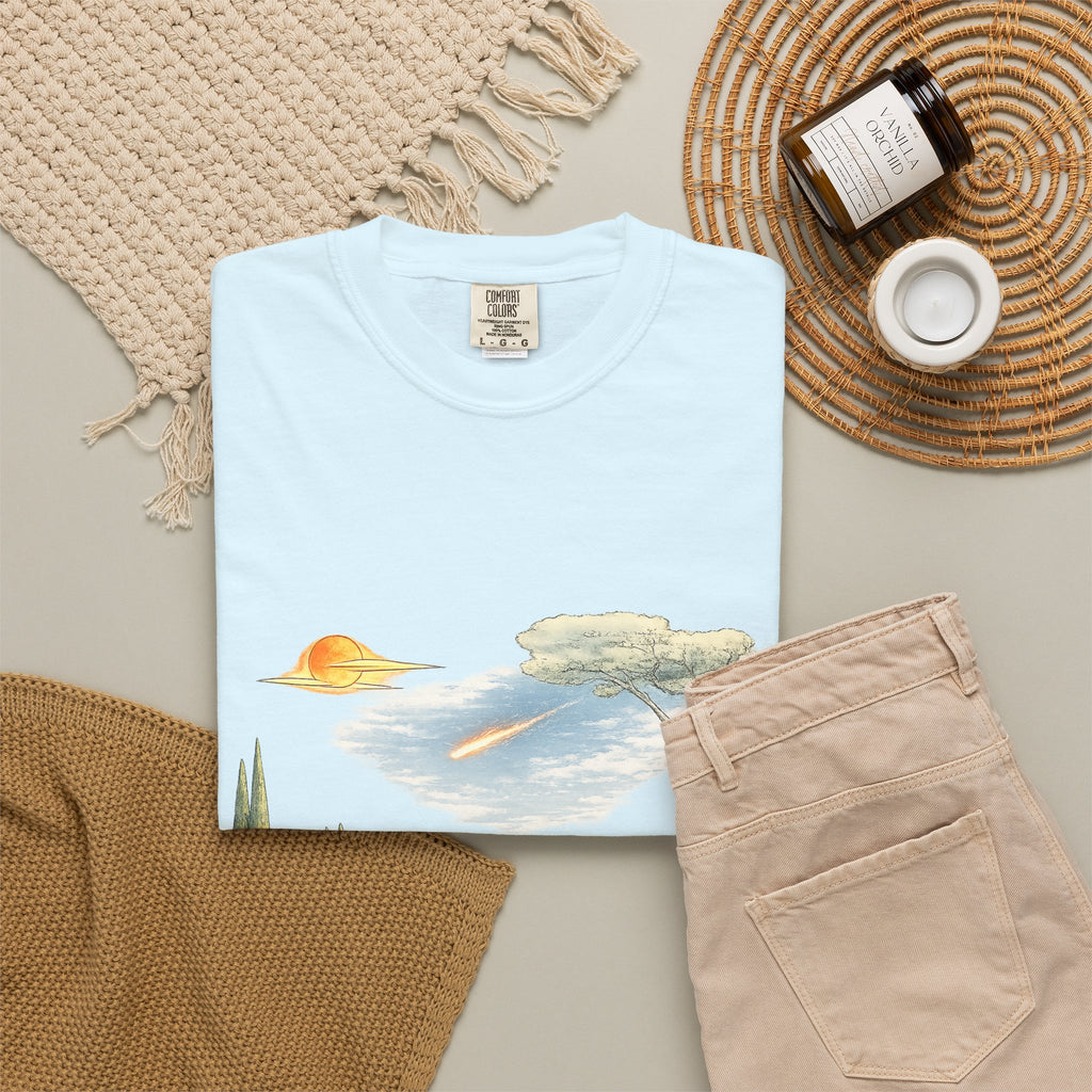 Scenic Sunset Landscape T-Shirt