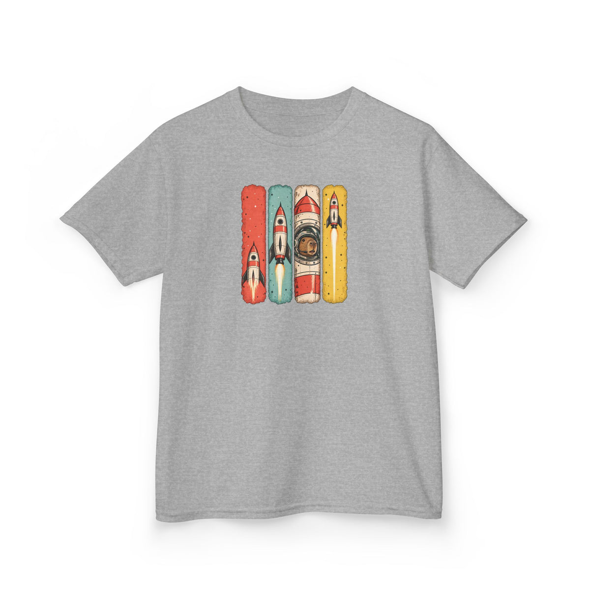 Kids Surfboard Graphic Tee — Vintage Surf Skateboard Design