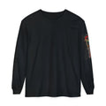 Unisex Garment-dyed Long Sleeve Halloween Biker-Wear T-Shirt