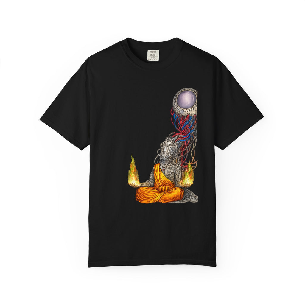 Meditative Buddha T-Shirt — Psychedelic Lotus Mind Graphic Tee