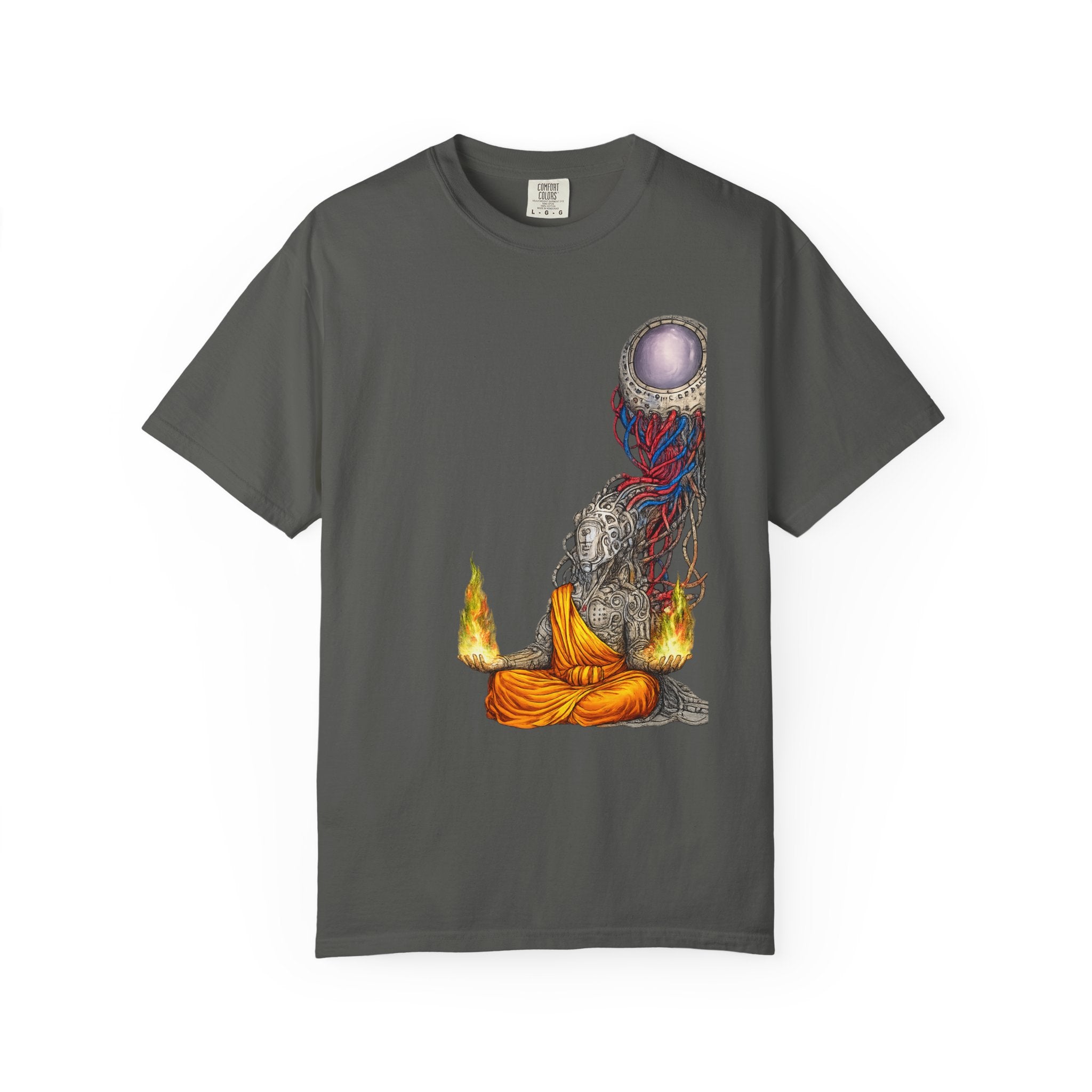 Meditative Buddha T-Shirt — Psychedelic Lotus Mind Graphic Tee