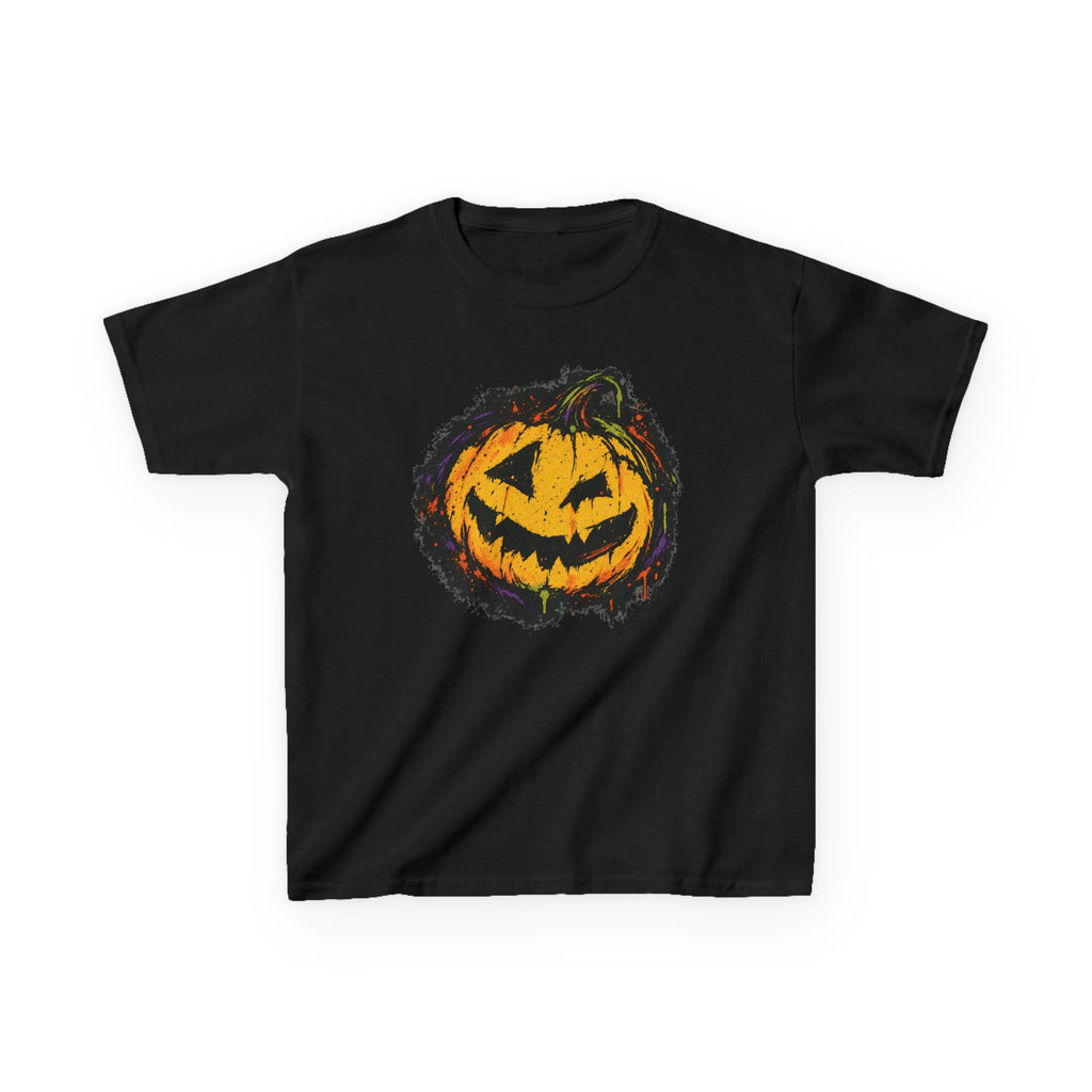 Kids Halloween Pumpkin T-Shirt — Spooky Jack-O'-Lantern Tee for Children
