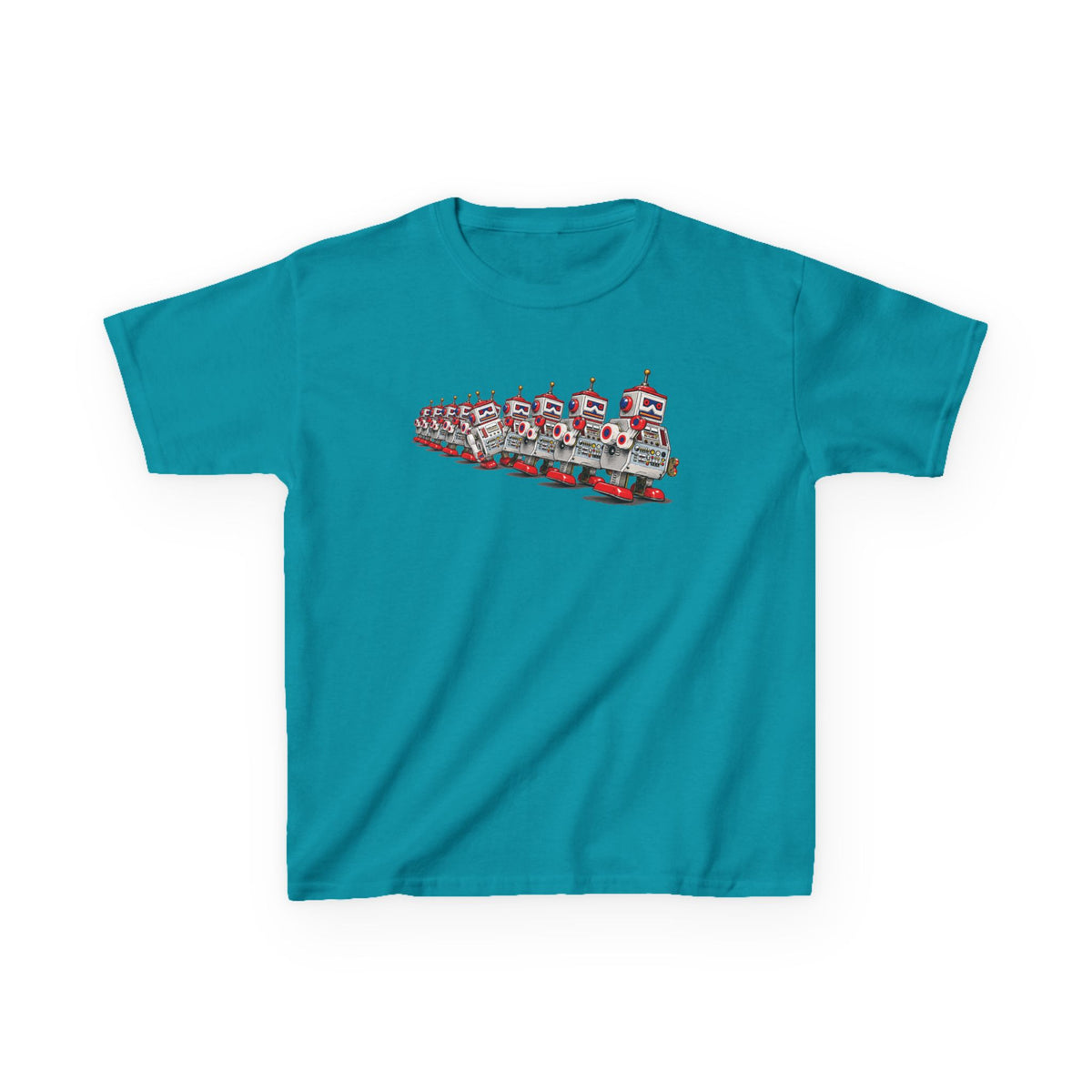 Kids Tee — Vintage Toy Retro Robot Graphic
