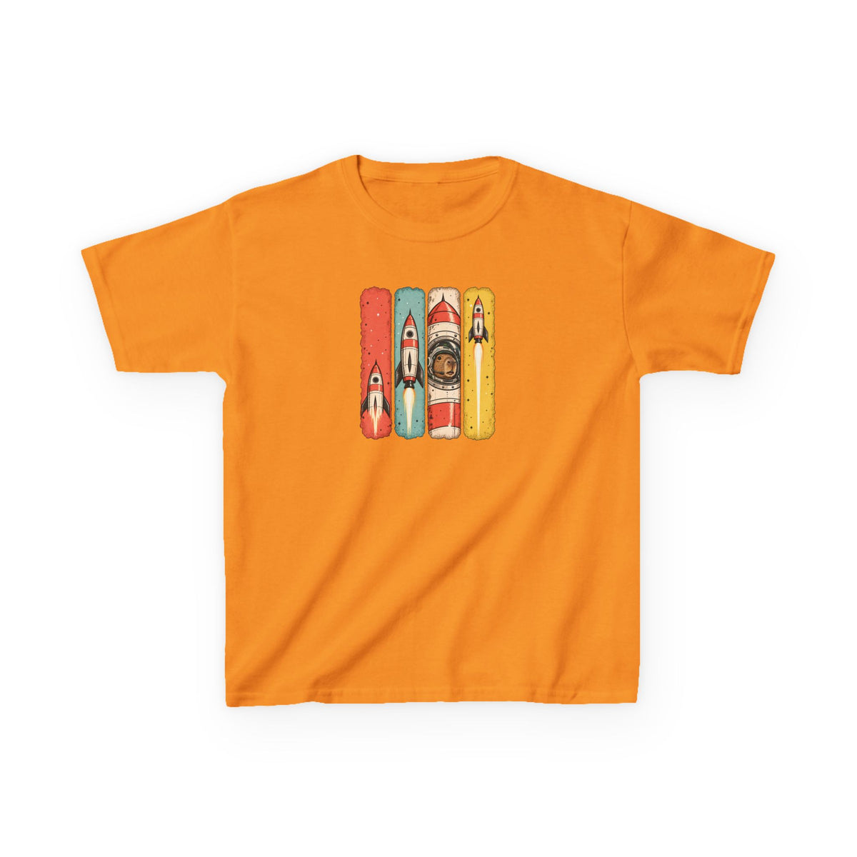 Kids Surfboard Graphic Tee — Vintage Surf Skateboard Design