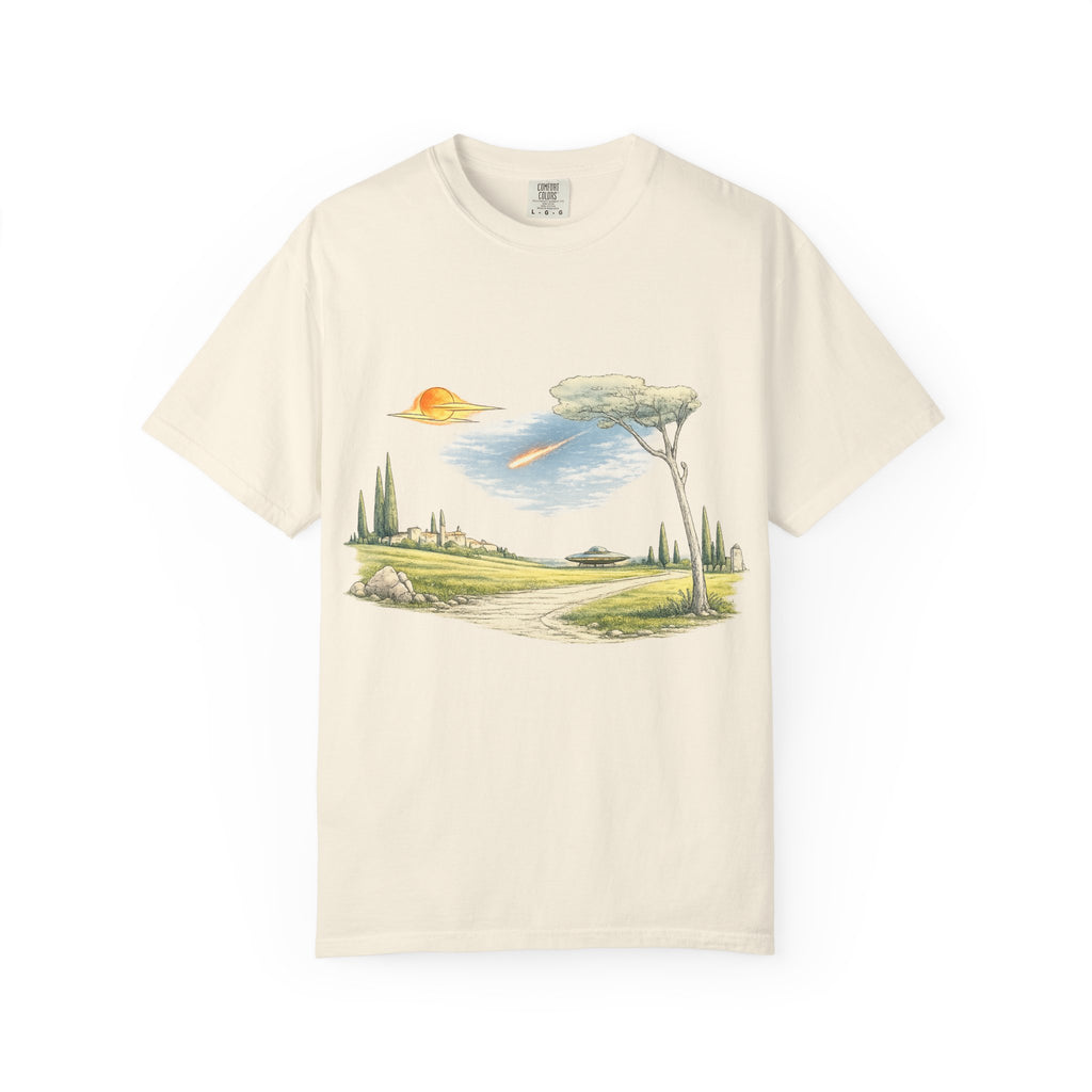Scenic Sunset Landscape T-Shirt