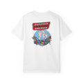 Justice League America Graphic T-Shirt — Vintage Superhero Backprint