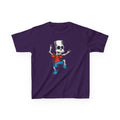 Kids T-Shirt — Cartoon Skeleton Boy Graphic (Skull Bart Style)