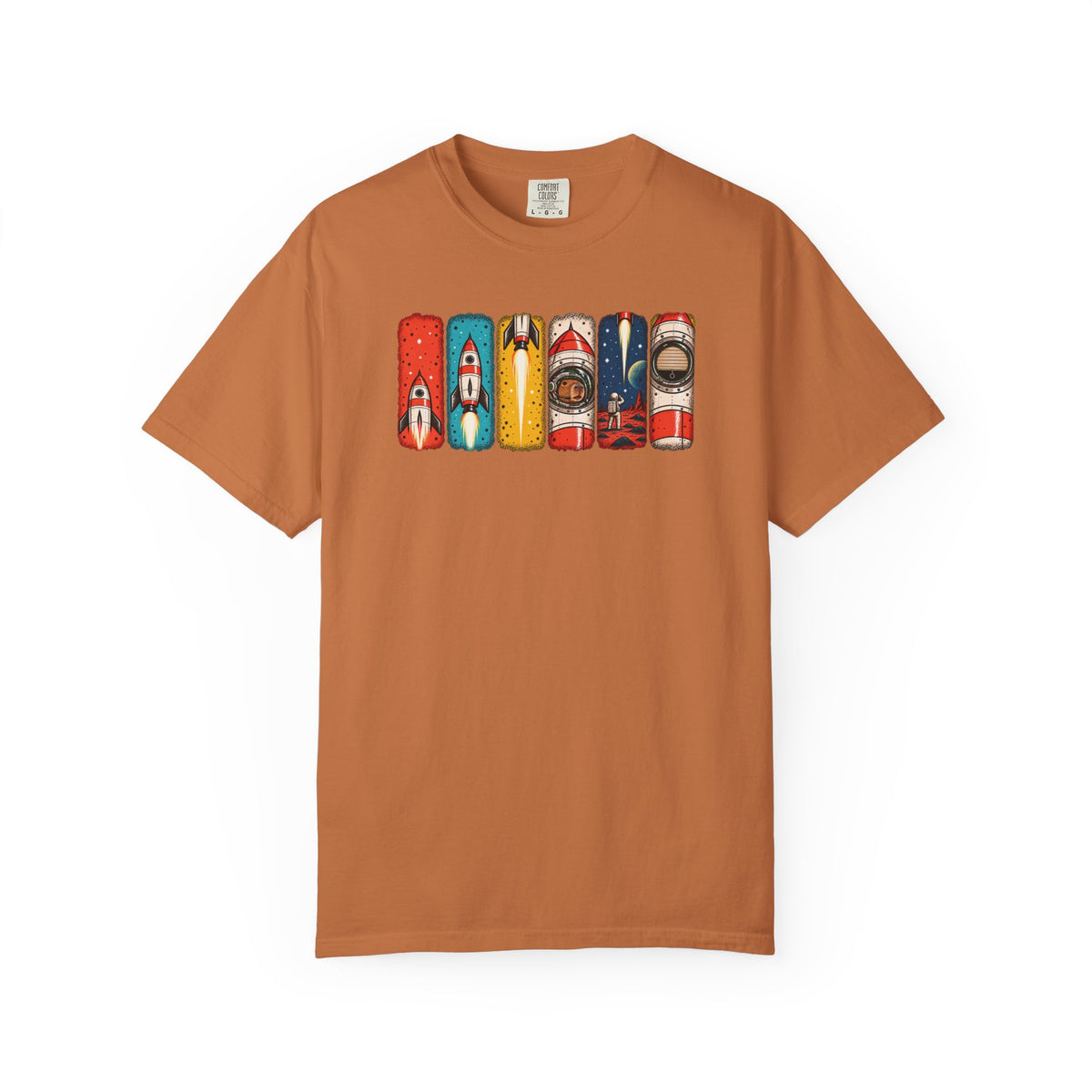 Capybara "UP UP and AWAY!" — Retro Graphic