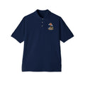 Men's Polo with Golf Sign Embroidery — Casual Golf Course Shirt