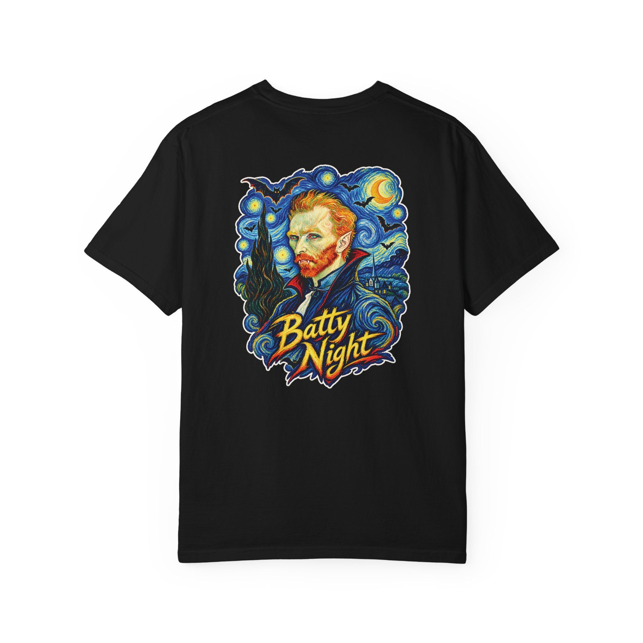 Vincent "Batty Night" Art Halloween T-Shirt
