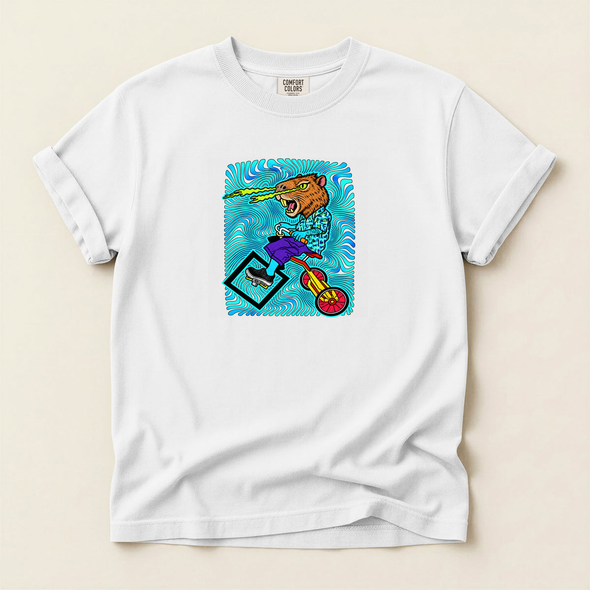 Crazy Capybara Graphic T-Shirt