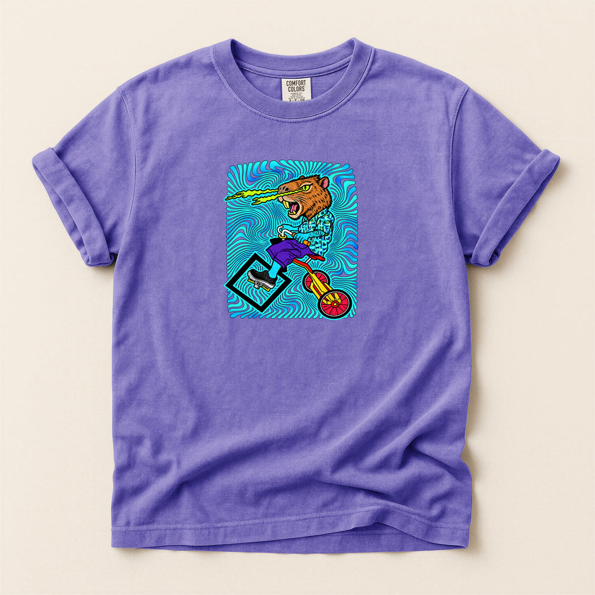 Crazy Capybara Graphic T-Shirt