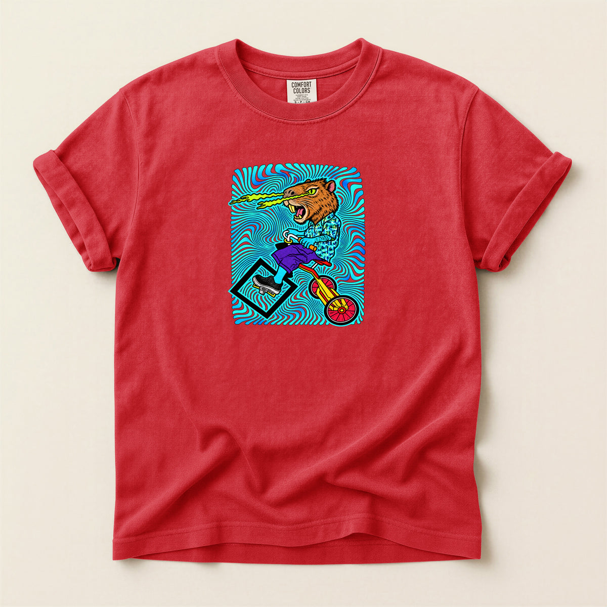 Crazy Capybara Graphic T-Shirt