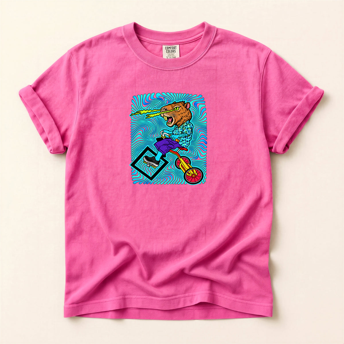Crazy Capybara Graphic T-Shirt