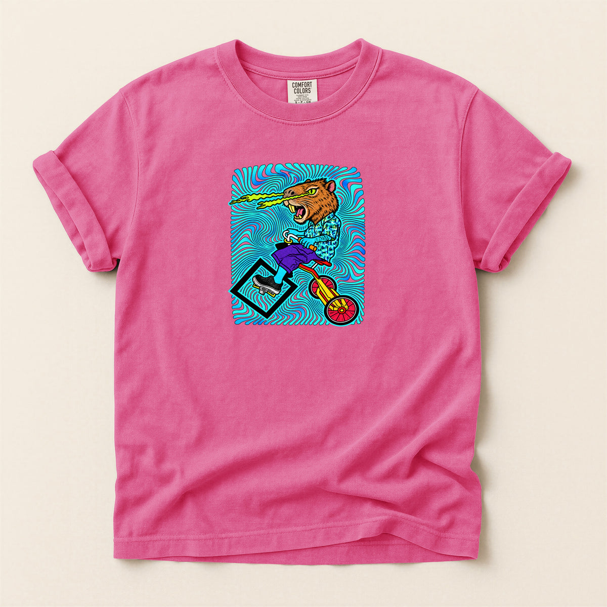 Crazy Capybara Graphic T-Shirt