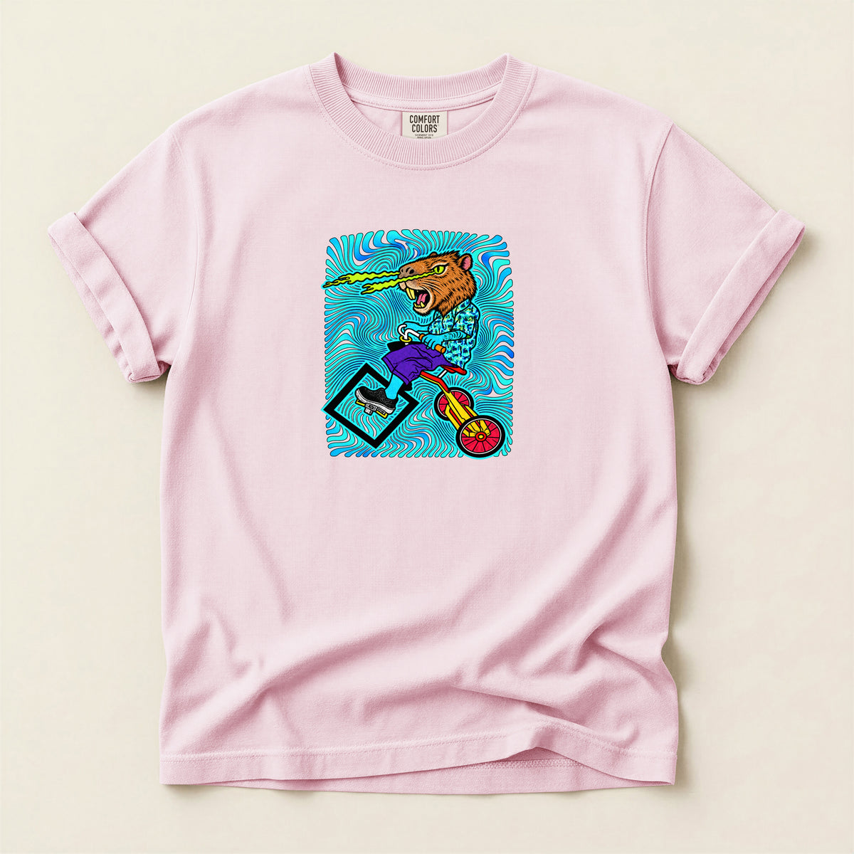 Crazy Capybara Graphic T-Shirt