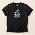 Robot Tank Graphic Tee — Retro Mech Illustration T-Shirt
