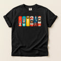 Capybara "UP UP and AWAY!" — Retro Graphic