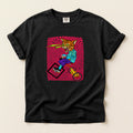 Cat Attack  Graphic T-Shirt — Retro Psychedelic Skate Tee