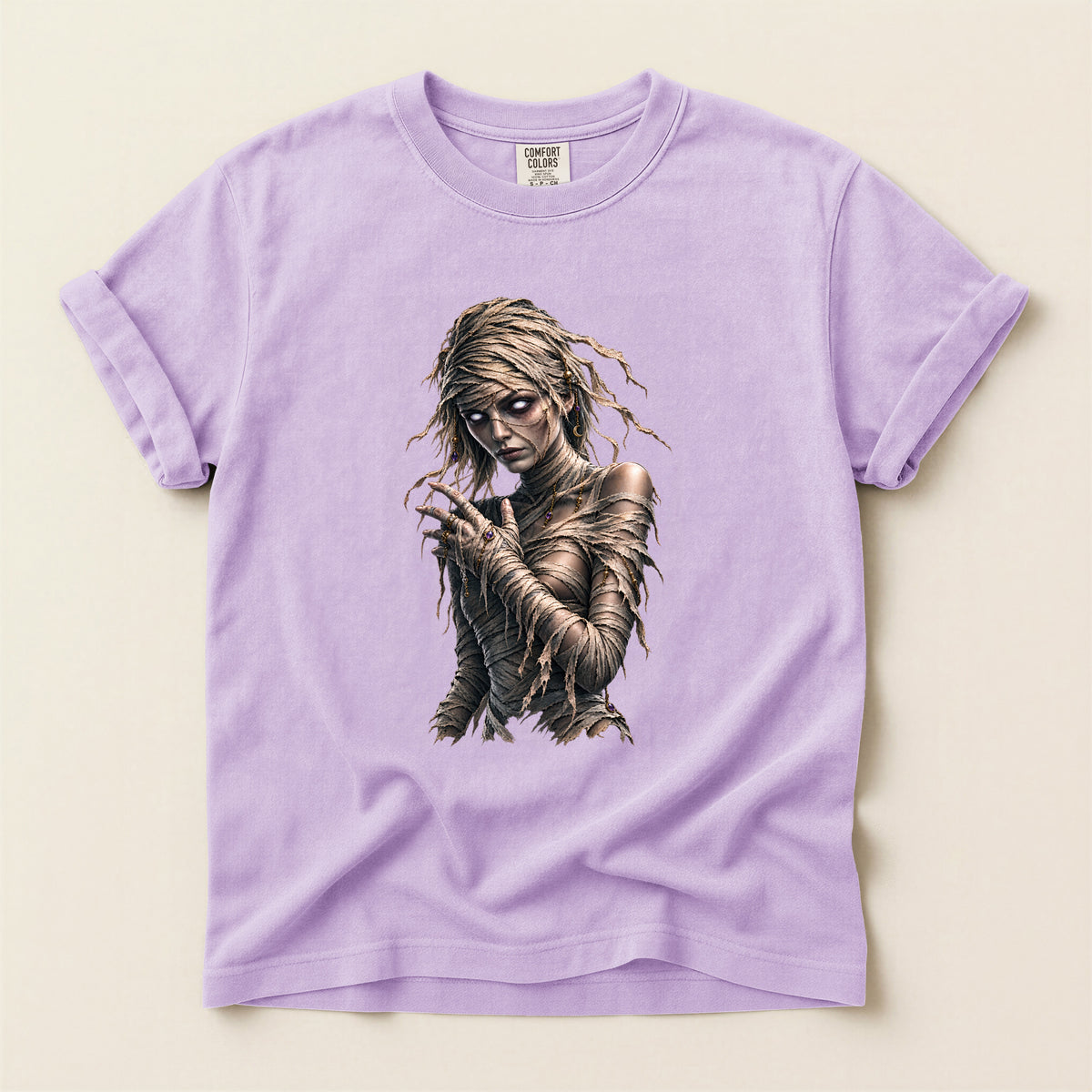 Mummy Girl Halloween Tee