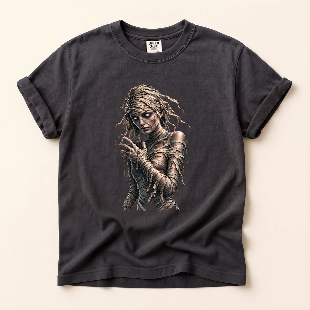 Mummy Girl Halloween Tee