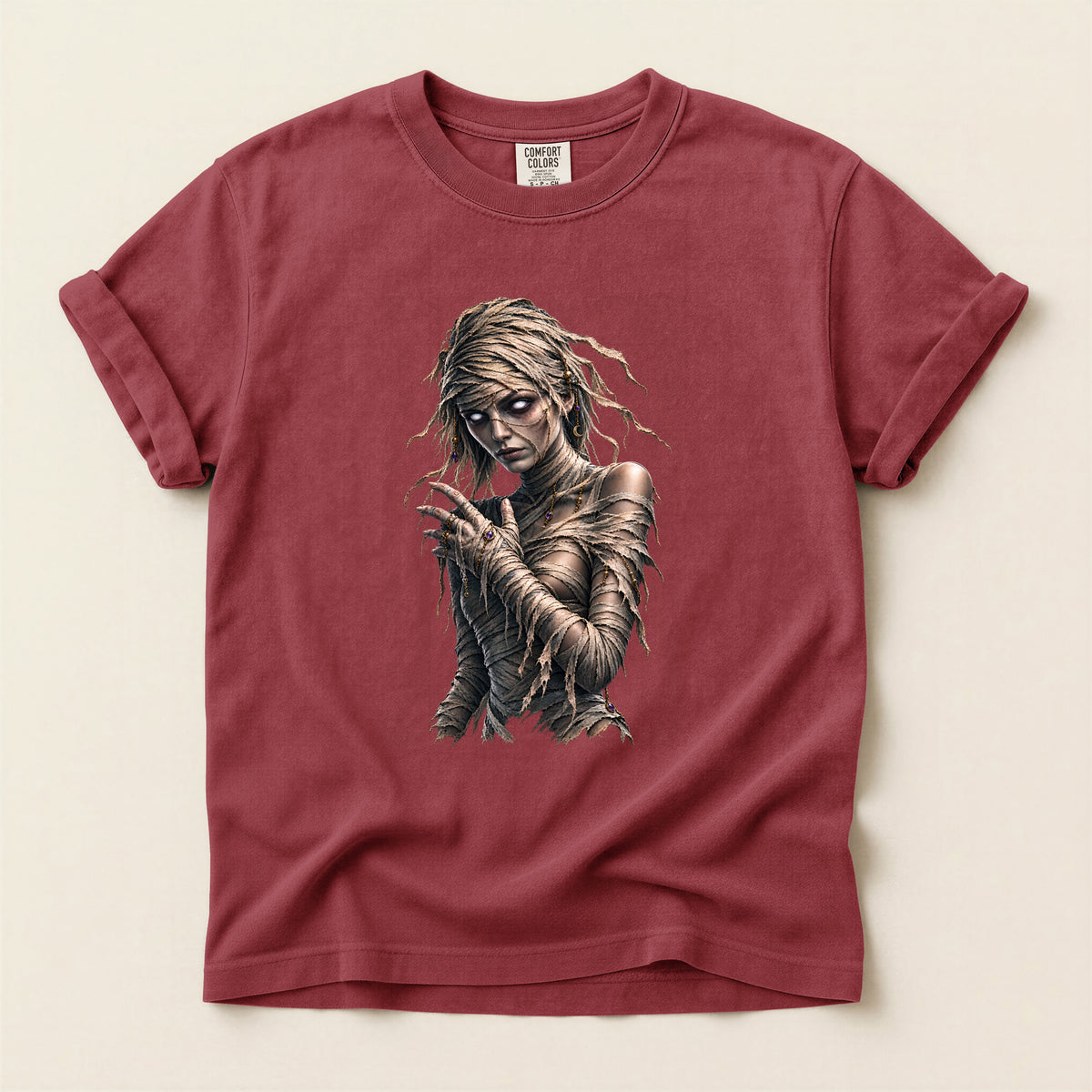 Mummy Girl Halloween Tee