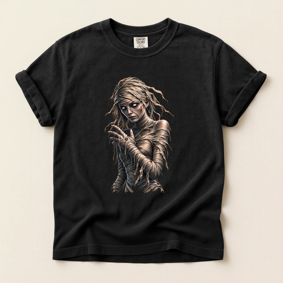 Unisex Garment-Dyed Halloween T-shirt