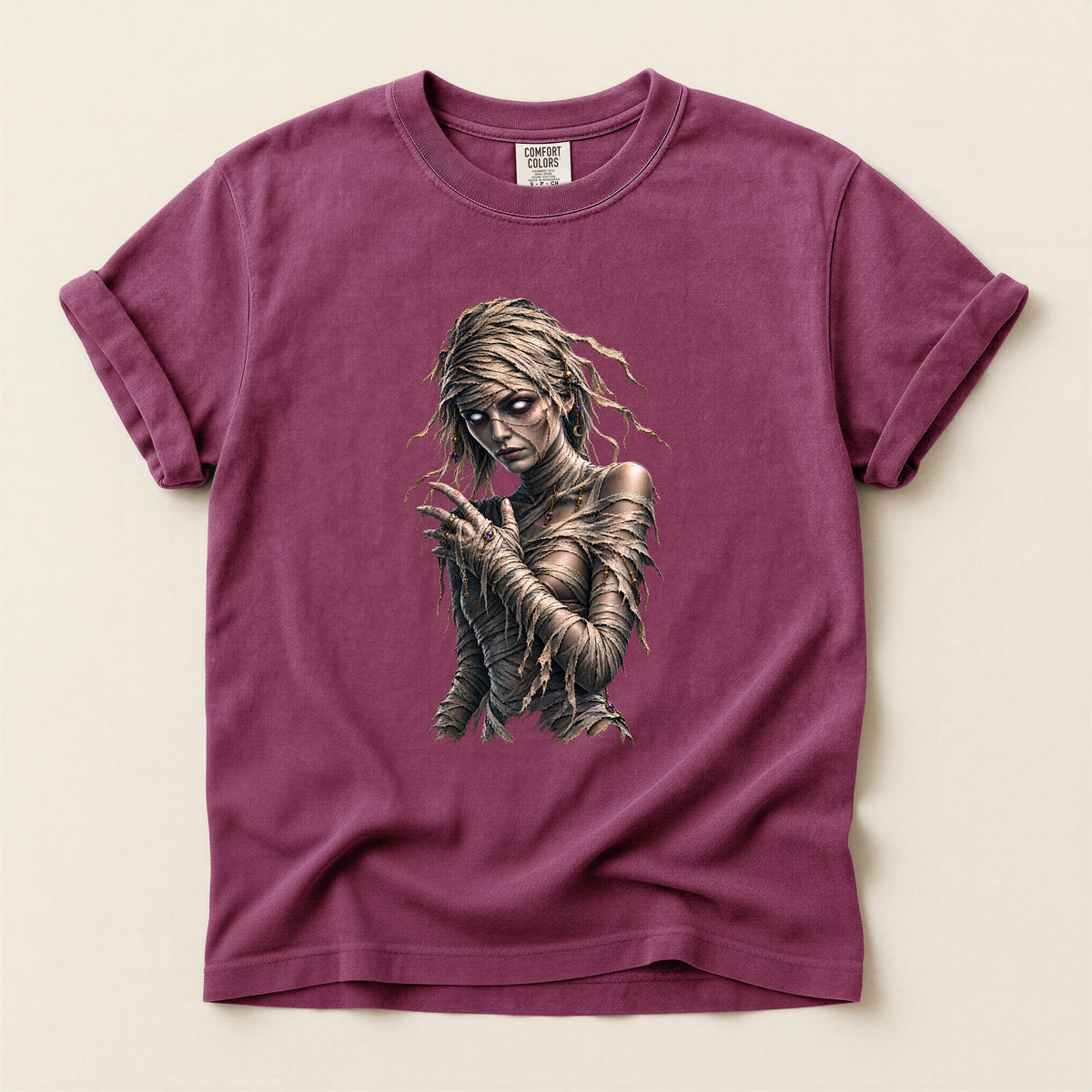 Mummy Girl Halloween Tee