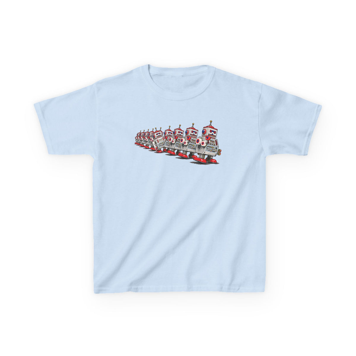Kids Tee — Vintage Toy Retro Robot Graphic