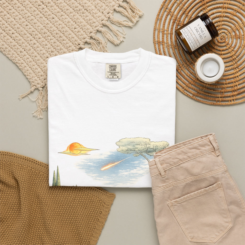 Scenic Sunset Landscape T-Shirt