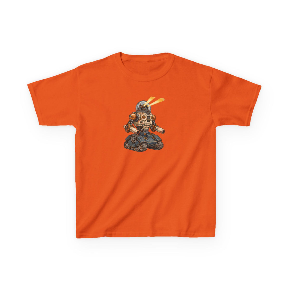 Kids Astronaut Robot Tee — Retro Space Diver Graphic T-Shirt