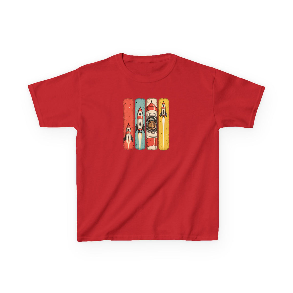 Kids Surfboard Graphic Tee — Vintage Surf Skateboard Design
