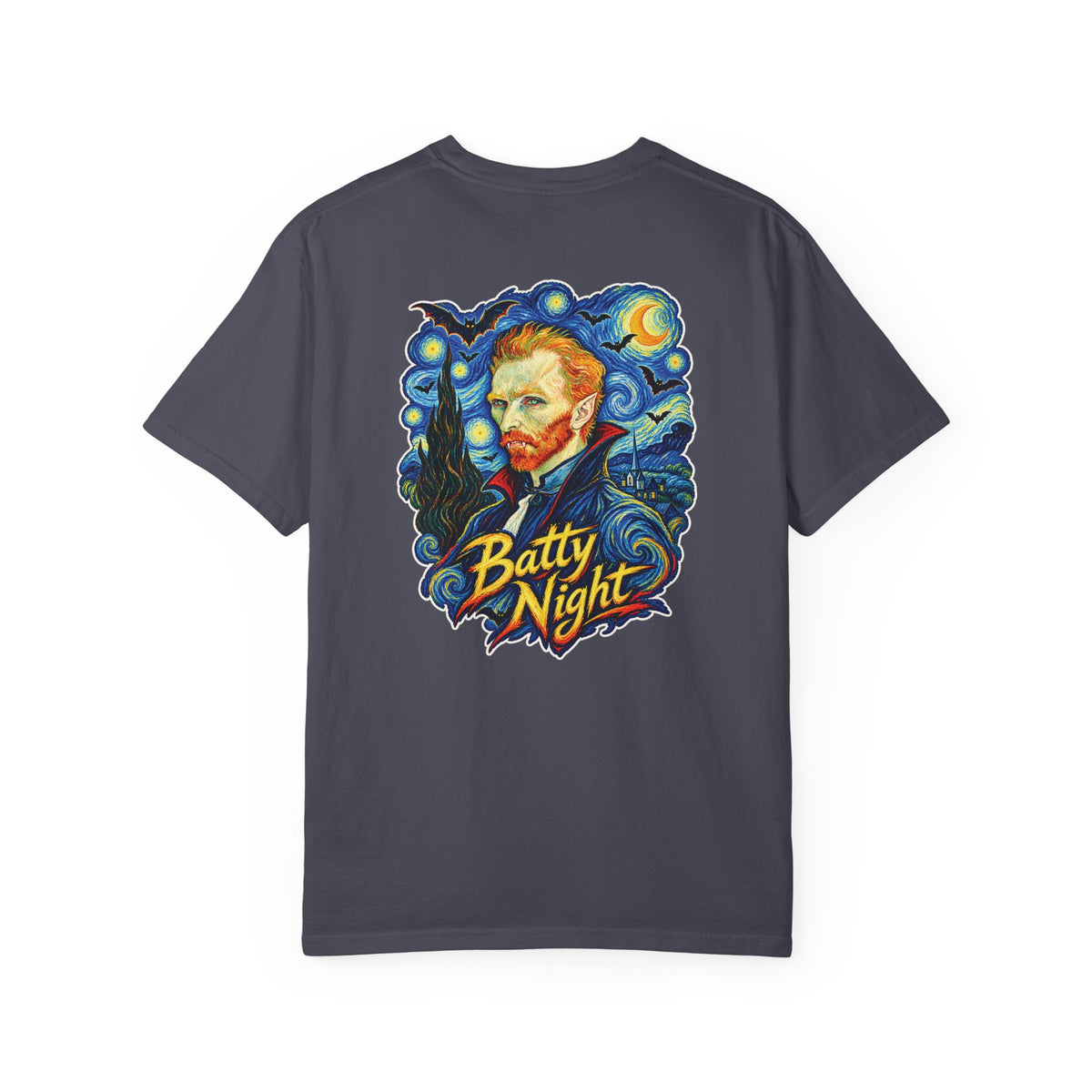 Vincent "Batty Night" Art Halloween T-Shirt