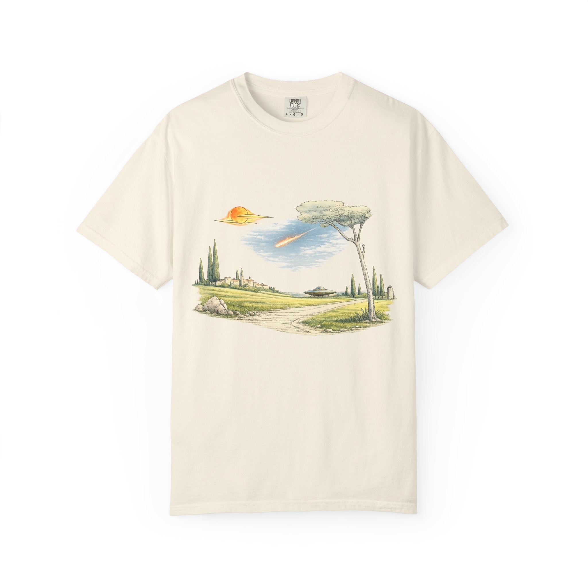 Scenic Sunset Landscape T-Shirt