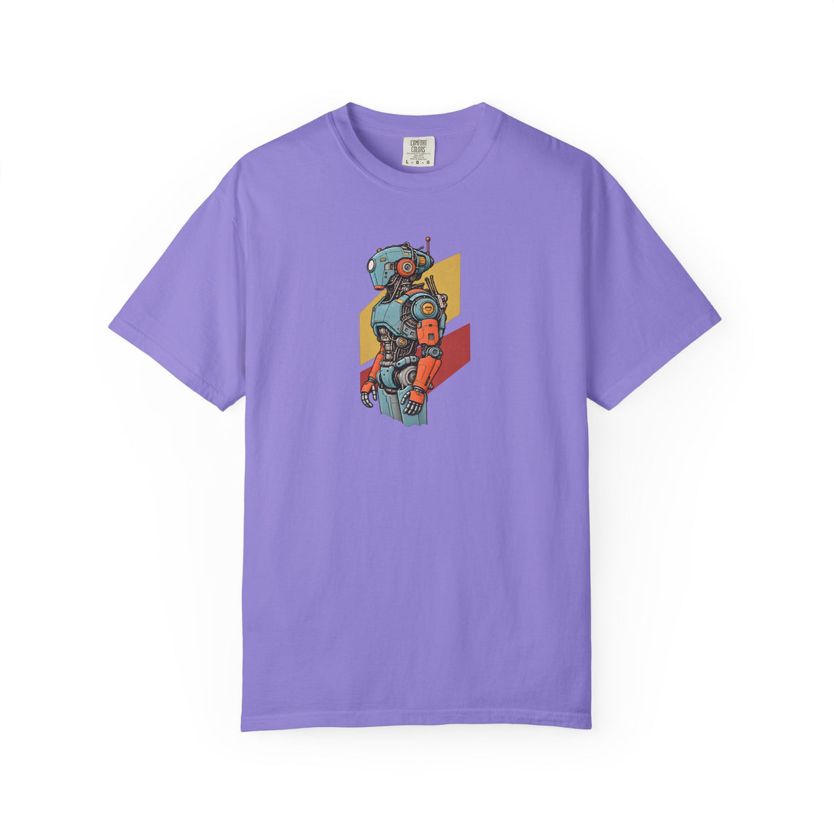 Retro Robot T-Shirt — Vintage Space Mech Graphic Tee
