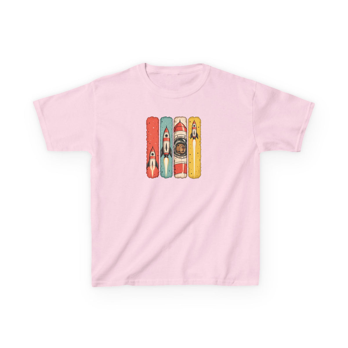 Kids Surfboard Graphic Tee — Vintage Surf Skateboard Design