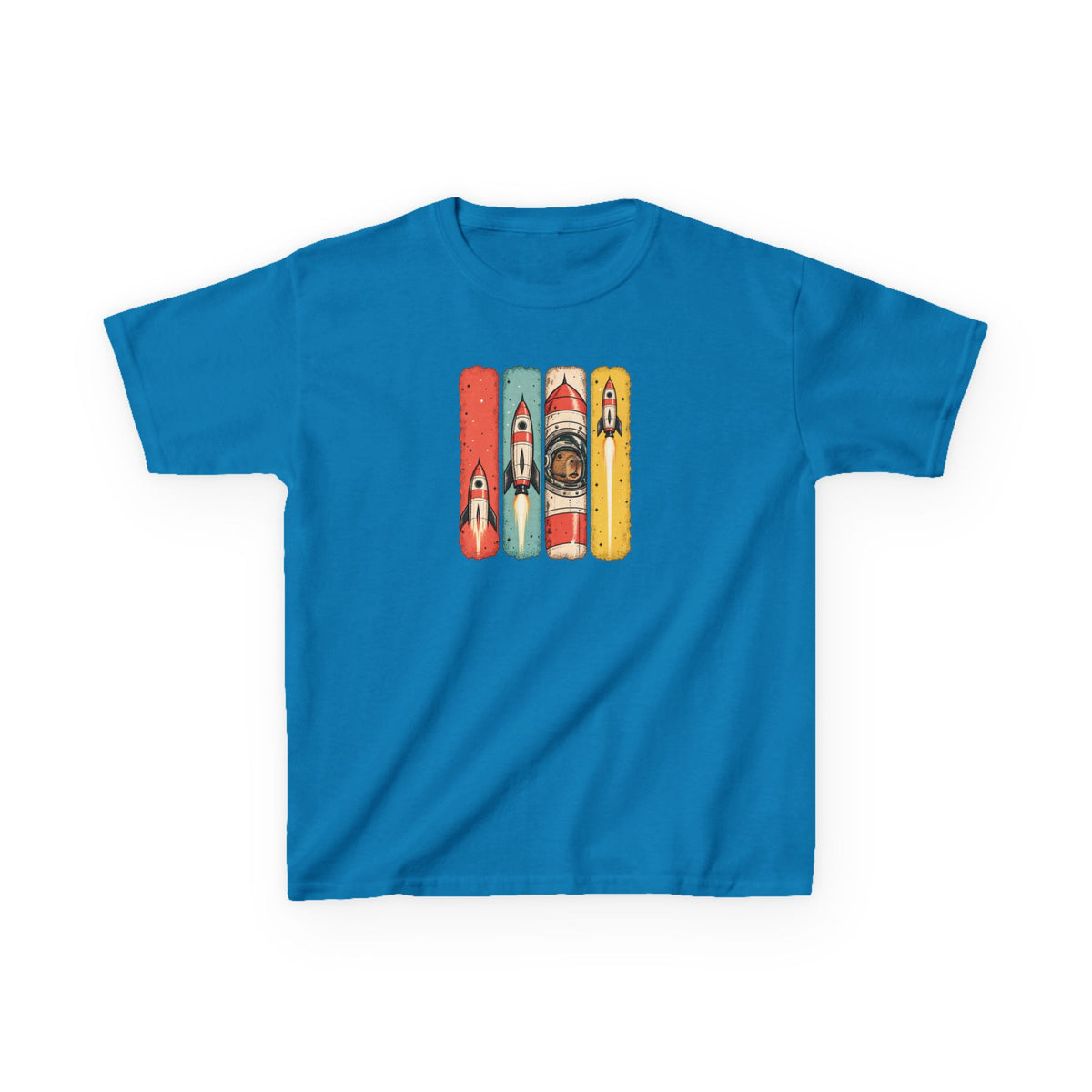 Kids Surfboard Graphic Tee — Vintage Surf Skateboard Design