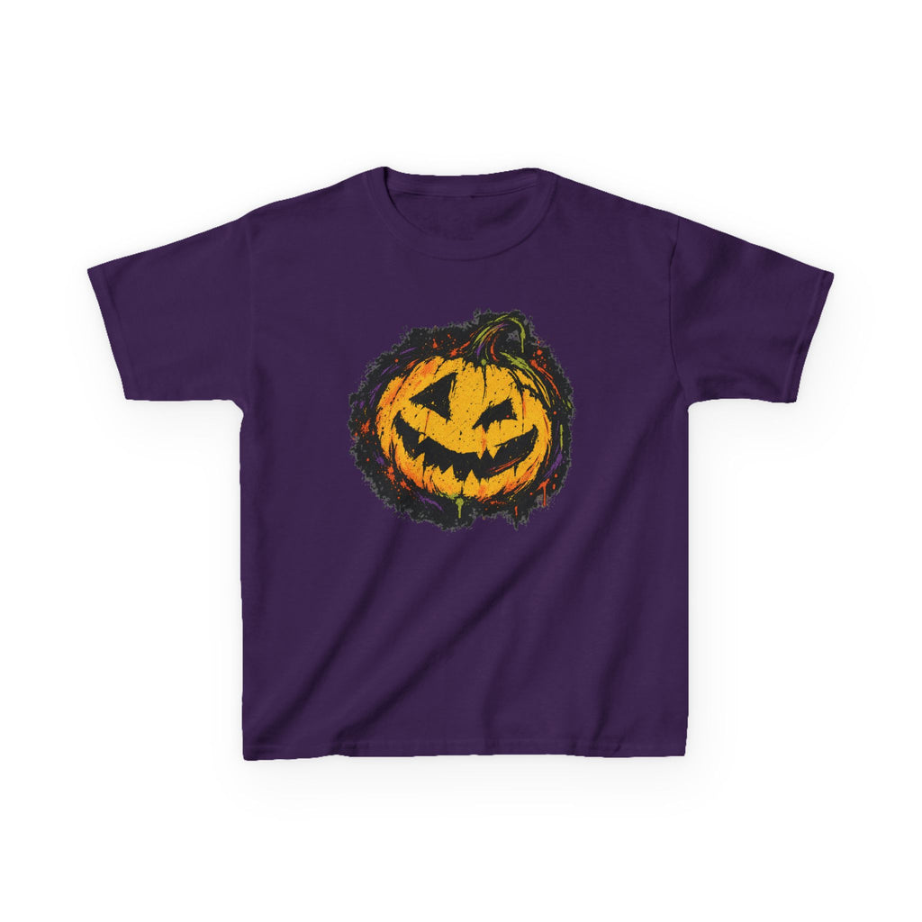 Kids Halloween Pumpkin T-Shirt — Spooky Jack-O'-Lantern Tee for Children