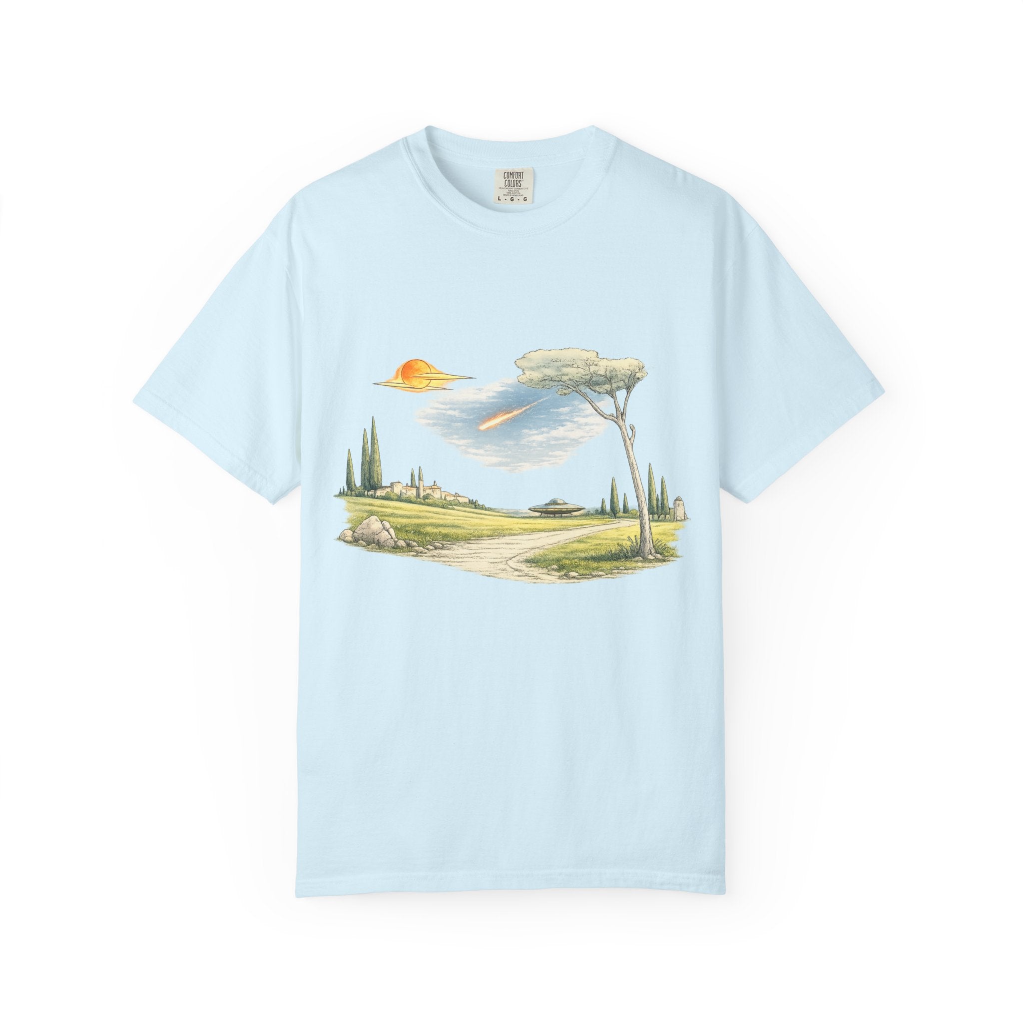 Scenic Sunset Landscape T-Shirt