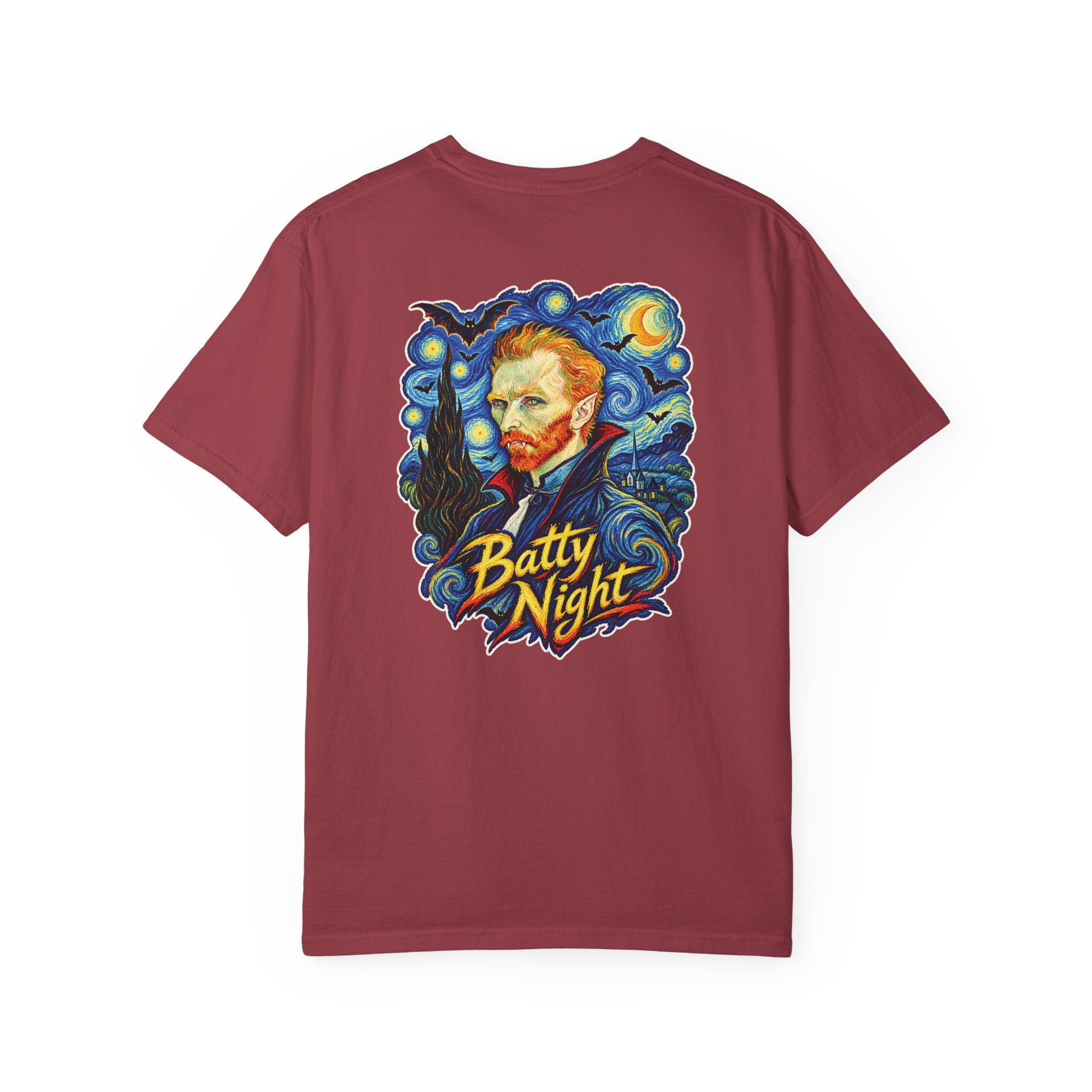 Vincent "Batty Night" Art Halloween T-Shirt