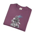 Robot Tank Graphic Tee — Retro Mech Illustration T-Shirt