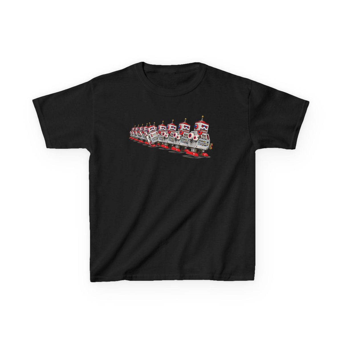 Kids Tee — Vintage Toy Retro Robot Graphic