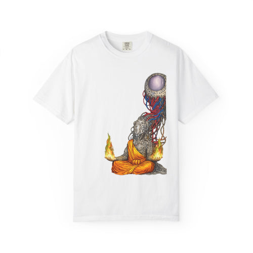 Meditative Buddha T-Shirt — Psychedelic Lotus Mind Graphic Tee