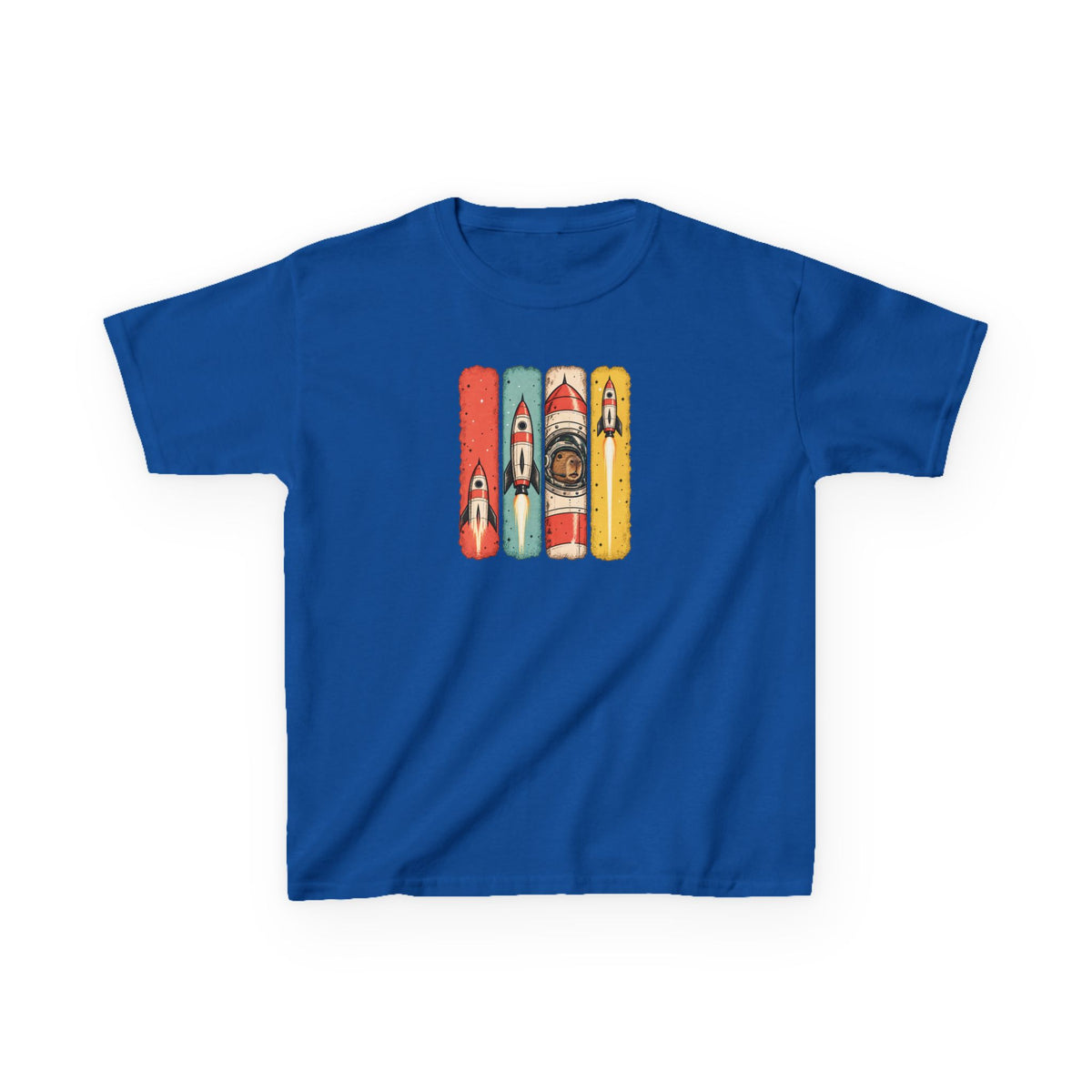 Kids Surfboard Graphic Tee — Vintage Surf Skateboard Design